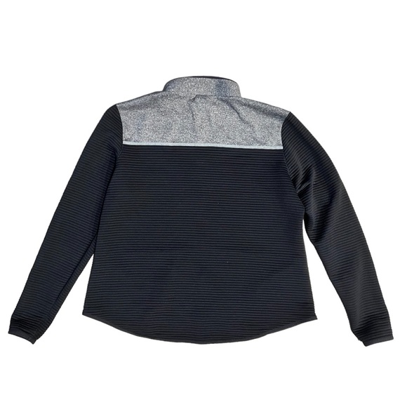 Official NFL Raiders Light Weight Grey and Black Zip Up Women’s Jacket 3X - Picture 5 of 9